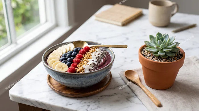 Healthy Tropical Fruit & Smoothie Bowls Vol. 1
