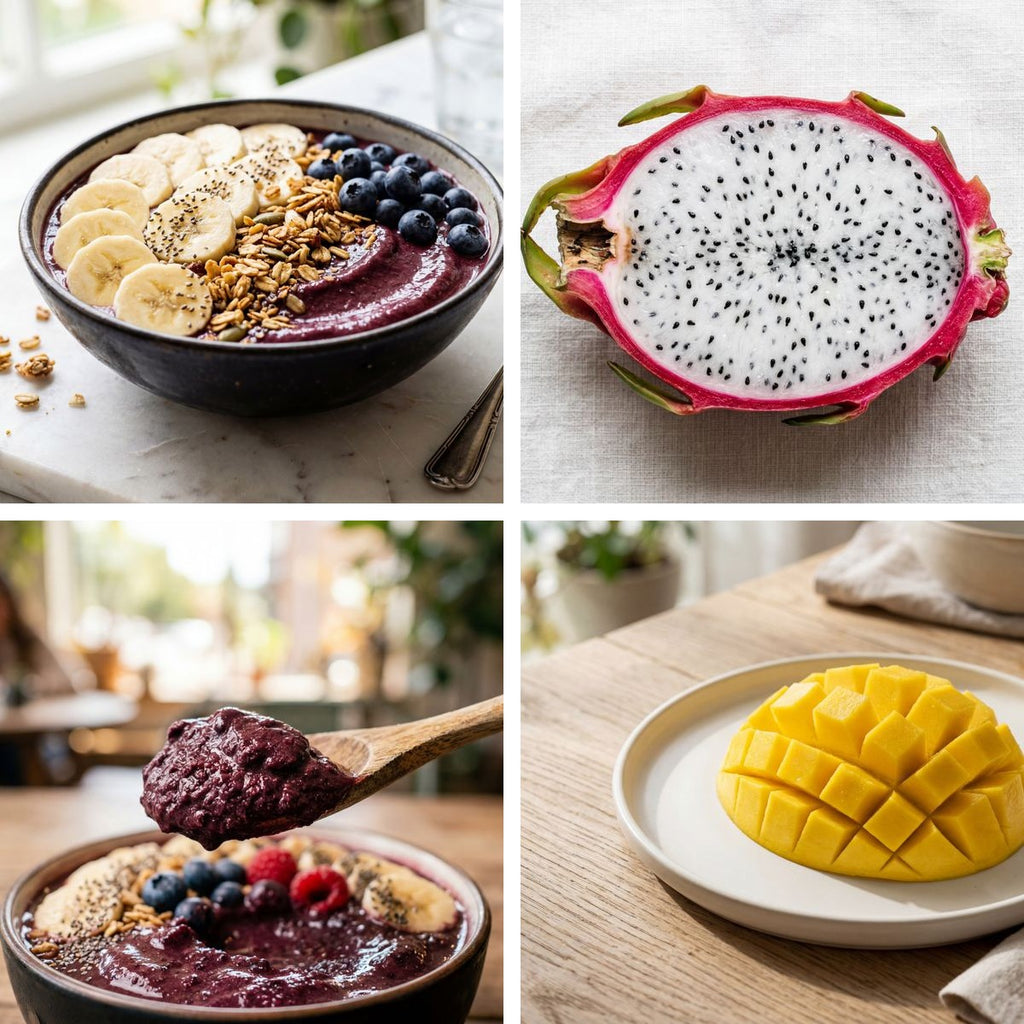 Healthy Tropical Fruit & Smoothie Bowls Vol. 1