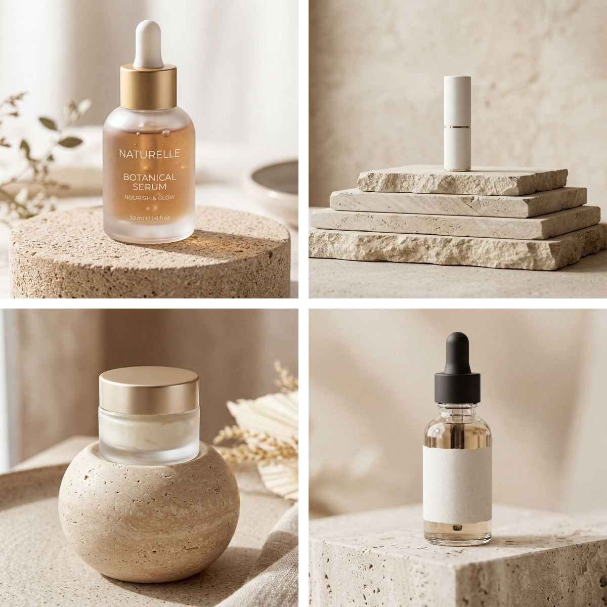 Minimalist Stone Cosmetics Vol. 1: Elegant Beauty
